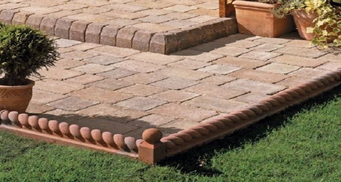 Patio edging